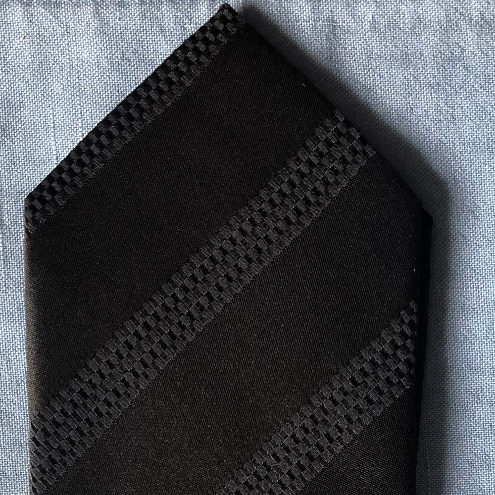 Black Gorgio Armani Collezioni Tie